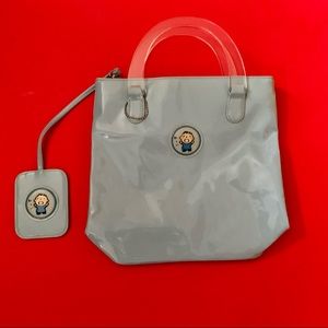 Sanrio Minna no Tabo blue handbag